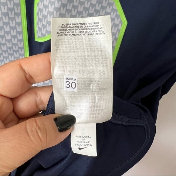 NFL/Nike, Men's 12th FAN College Seattle Seahawks Game Team Jersey. Size:M. NWT - Picture 14 of 16